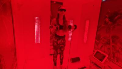 Cvičenie v soľnej kabínke - Kabínka Vitality