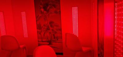 Aktívna haloterapia a terapia červeným svetlom Kabínka Vitality